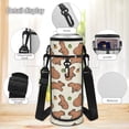 thumbnail image 4 of HUIACONG Fruit Leaf Capybara Backpack Set 4-IN-1 for 10-14 Years Boys Girls Lightweight Portable School Backpack Detachable Lunch Box Pencil Case Water Bottle Holder, 4 of 7