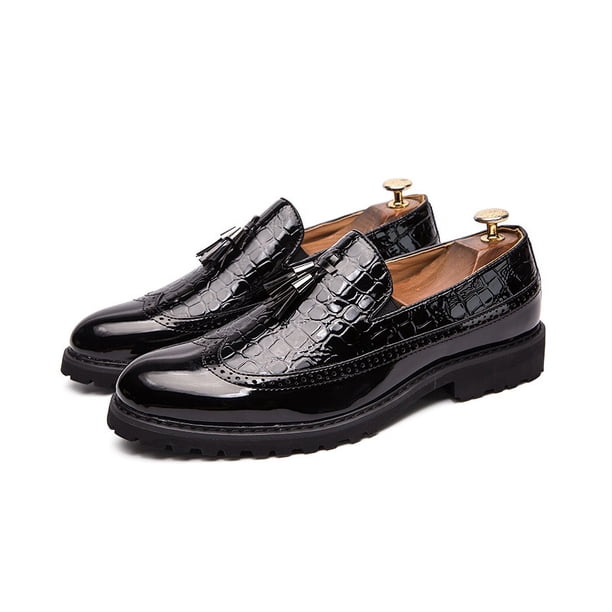 Agencia de viajes viajes al aire libre zapatos de cuero de gran tamaño para hombres