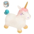thumbnail image 2 of Juguete De Unicornio Para Bebé, Juguete De Unicornio Inflable, Caballo De Juguete Para Saltar Encantador, Juguetes De Animales Con Una Bomba De Aire Para Niños Pequeños Yuarrent FN002291-00, 2 of 6