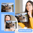thumbnail image 4 of BinKFF Wall Calendar 2026 Cat Calendar Cat-Themed Monthly Planner 10'' x 7.3'' Large Funny Wall Calendar for Home Decor, Best Christmas Gifts for Family, Kids, 4 of 6