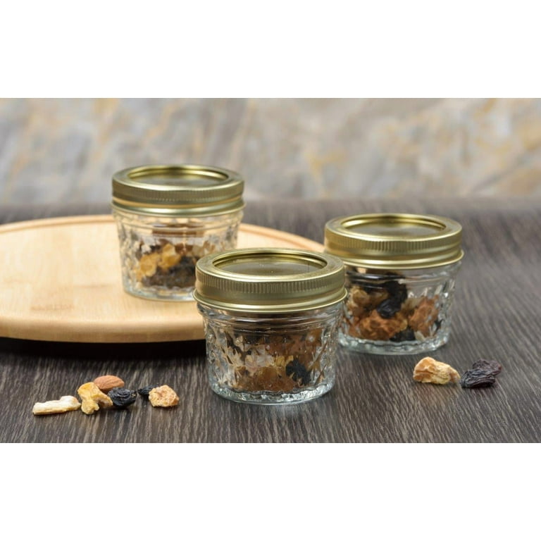 2 pack) Mainstays Mini 4 oz Mason Jars 12pk - Regular Mouth