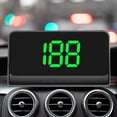 thumbnail image 3 of Coche Digital GPS Pantalla LED Smart Head Up Display Fuente (Verde KMH), 3 of 5