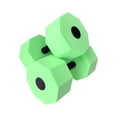 thumbnail image 4 of 2 mancuernas acuáticas de EVA versátiles para piscina, para natación Verde, 4 of 9