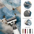 thumbnail image 5 of 5'x7' Area Rugs, Abstract Fluid Art Indoor Outdoor Area Rug for Living Room Bedroom, Geometric Modern Blue Brown Color Block Washable Bathroom Rugs Kitchen Floor Carpet Mats Home Decor Aesthetic, 5 of 8