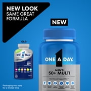 One A Day Mens 50+ Multivitamin Tablets, Multivitamins for Men, for Immune Health Support 100 Count