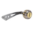 thumbnail image 4 of Metal Reel Handle Knob Grip Replacement for Baitcasting Drum Reel, 360 Rotating Rocker Arm with Easy Installation, 4 of 8