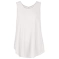thumbnail image 6 of WULMLEO Plus Size Tank Tops for Women Summer Sleeveless Scoop Neck T-Shirts Tops Casual Tees Tunics Shirts White XL, 6 of 7