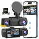 thumbnail image 3 of Cámara DVR para Coche, Wifi, 1080P, 3 Lentes, para Salpicadero, Grabadora de Vídeo de Vías, Videocámara para Salpicadero., 3 of 8