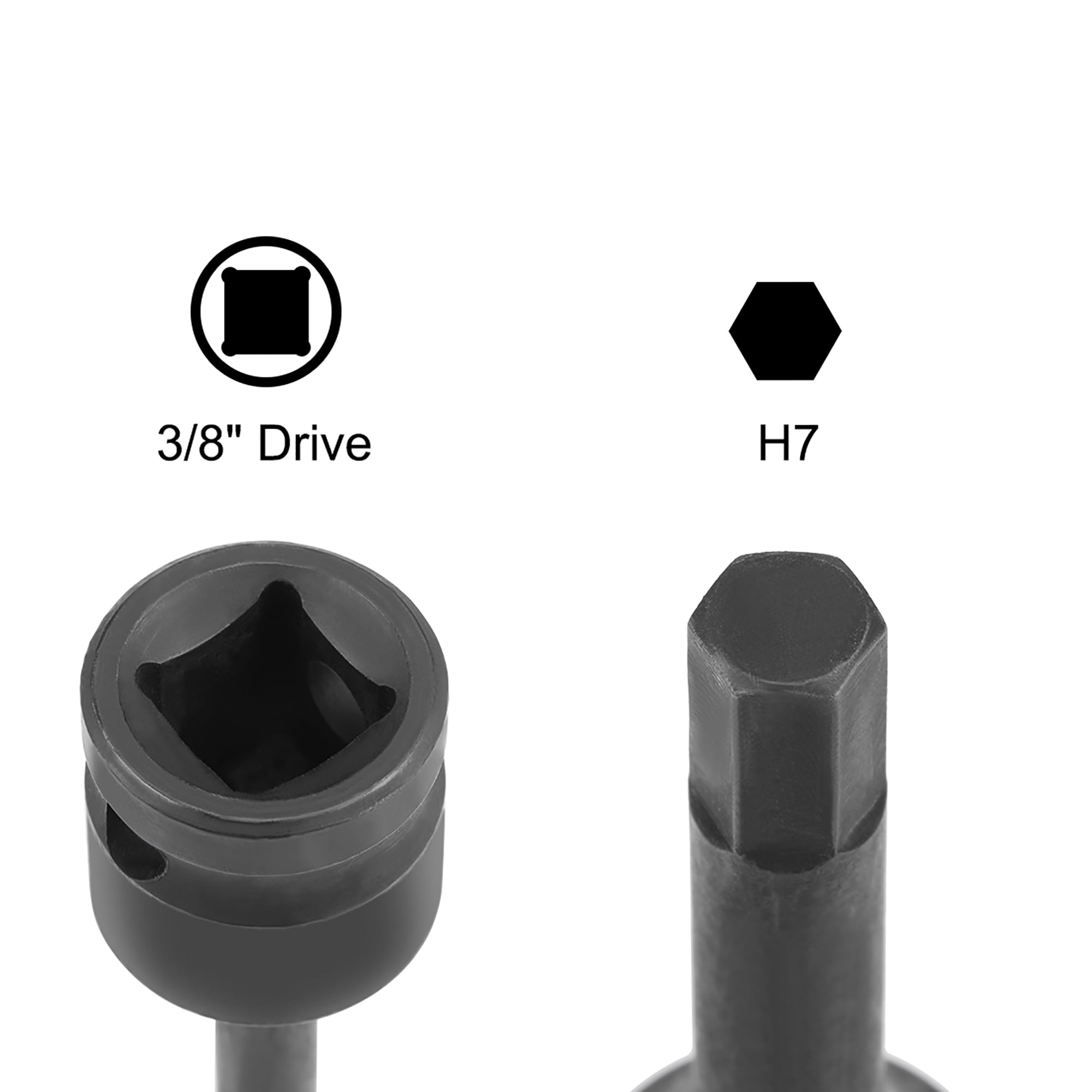Bit Ratchet Uxcell 2 Pcs 3/8