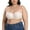 Beige, variant on Bras for Women Seamless Comfortable with Scalloped Details and Shoulder Straps Made of Material polyester