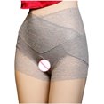 thumbnail image 4 of Iyufng Plus Size Panties for Women,Women's Panties Women's Mid-waist Sexy Lace Open Transparent Panties Briefs,Womens Panties, 4 of 6