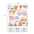 thumbnail image 5 of Lsque Gnome Camping Mailbox Cover Standard Size ,Magnetic Mailbox Covers Post Wraps Letter Box Cover -21x18 in, 5 of 9