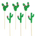 thumbnail image 1 of Coxeer Cake Topper Set Felt Plant Cute Cake Pick Cupcake Decoration Stick for Birthday, 1 of 10