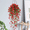 Red, variant on 2PCS Artificial Fake Hanging Flowers Plants Violet Flower Faux Silk Spring Summer Flower for Outdoor Spring Summer Decor, for Home Decor Wall Fence Stairway Wedding Balcony Yard Decor