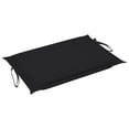 thumbnail image 4 of vidaXL Rocking Sun Lounger with Cushion Solid Teak Wood, 4 of 5