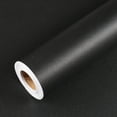 thumbnail image 2 of Ababoorty Black Contact Paper for Cabinets 196"X15.8" Black Wall Paper Roll for Bedroom Self Adhesive Removable Peel and Stick Vinyl Wallpaper Decorative Bathroom Walls Locker Countertops Waterproof…, 2 of 8