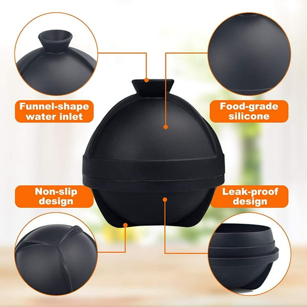 Spherical Ball Ice Cube Mold Round Snowball Sphere Ice Cube Tray