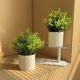 thumbnail image 4 of Bearachild 4 unids/set amplia gama de plantas artificiales decoración interior y exterior simulación Bonsai Leaf Bonsai voyage Type2 NO2, 4 of 6