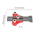 thumbnail image 2 of Almencla Table Saw Jig Guide Fast Thin Ripping Guide Sturdy Construction Accurate Versatile Saw Roller Fence Extended Thin Ripping Jig Grey, 2 of 8