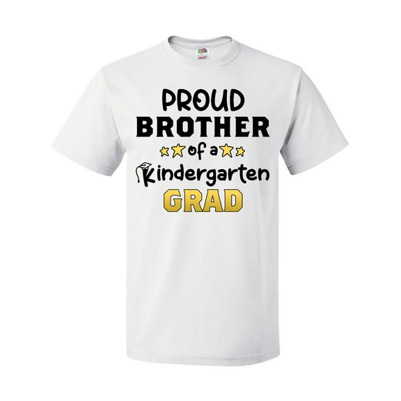 Inktastic Proud Brother of a Kindergarten Grad T-Shirt