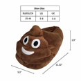 thumbnail image 4 of Chaussure de Maison Pelucheuse Emoji Unisexe, 4 of 4