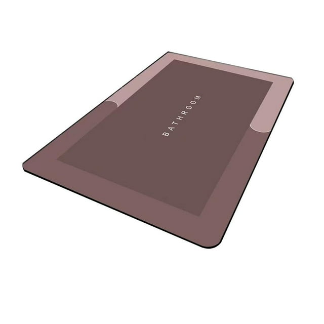 Alfombra de baño súper absorbente antideslizante Sunnimix Diatomita Secado rápido a prueba de aceite Rectángulo M