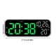 thumbnail image 3 of Despertador digital con pantalla de temperatura y humedad | Reloj LED silencioso de mesita de noche para casa y oficina | Temporizador de cuenta regresiva y segundos saltables | Decoración moderna, 3 of 4