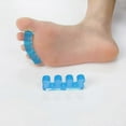 thumbnail image 3 of RAIN Pair of gel toe stretchers and toe separators to relieve toes, bunions, hammertoes and more, relieve pain after yoga and sports activities, 3 of 5