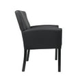 thumbnail image 5 of Boss Office Products Executive Box Arm Office Chair with Mahogany Base, 5 of 11