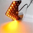 thumbnail image 3 of 1 lámpara de luz de señal de giro con indicador de espejo retrovisor LED de 33 SMD para coche, accesorios, amarilla, 3 of 5