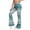 Light Blue A, variant on Jewelreauty Women's Flare Leggings High Waisted Ultra Soft Stretchy Yoga Workout Gym Bell Bottom Pants (XL, Pink 01)