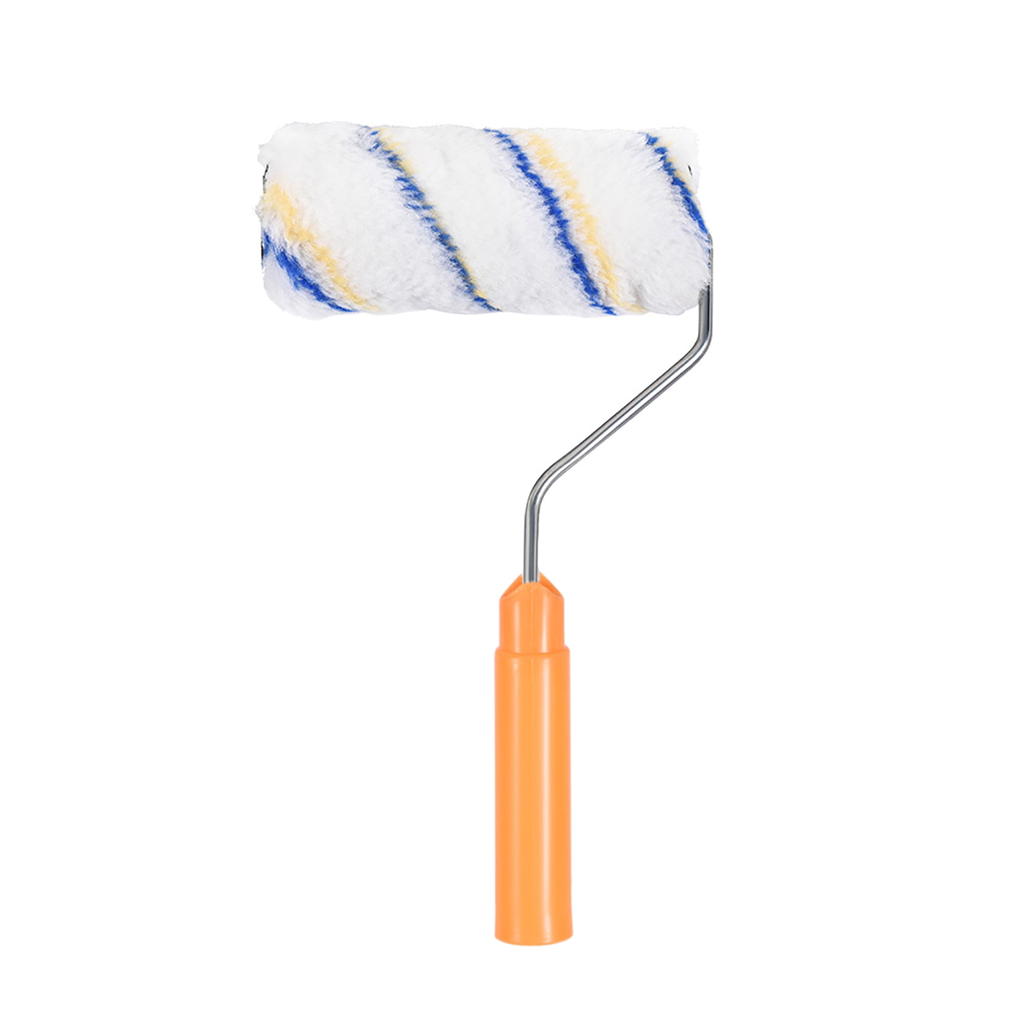 Uxcell 5" / 13cm Chemical Fiber Paint Roller Brush with Plastic Handle