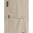 thumbnail image 4 of Men’s UPF 50+ Short Sleeve UV Protection Fishing Shirt, Breathable and Quick Dry Khaki M, 4 of 7