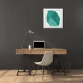 thumbnail image 3 of Woods, Maya 20x20 White Modern Wood Framed Museum Art Print Titled - Reflecting Form II, 3 of 4