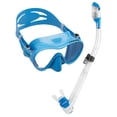 thumbnail image 1 of Combo Adulto Máscara & Tubo CRESSI  F1 Frameless & Supernova Dry Azul, 1 of 4