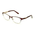 thumbnail image 2 of Large Premium Women Cateye Optical Frame Reading Glasses - Fashion Metal Readers - Clear Lens Eyeglasses, 2 of 3