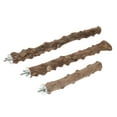thumbnail image 4 of kusrkot 2X Parrot Bird Natural Prickly Ash Wood Stand Perch Swing Stand Platform S, 4 of 9