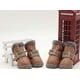 thumbnail image 3 of 4 Uds. Botas cálidas de invierno para perros pequeños, antideslizantes, muñeco de nieve suave, suela antideslizante, protectores de pata, zapatos para cachorros pequeños (rojo, L)-rojo-L Sailing  Electrónica, 3 of 5