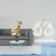 thumbnail image 2 of Elegante Escultura Decorativa De Gato Cisne, Figura De Cerámica, Adorno Artesanal Para Chimenea, Estantería, Armario O Escritorio., 2 of 8