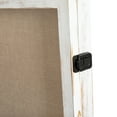 thumbnail image 2 of HBCY Creations 18x24 Whitewash Wood Shadow Box Display Case - Solid Wood with Acrylic Window - Security Latch - For Mementos and Keepsakes, 2 of 9