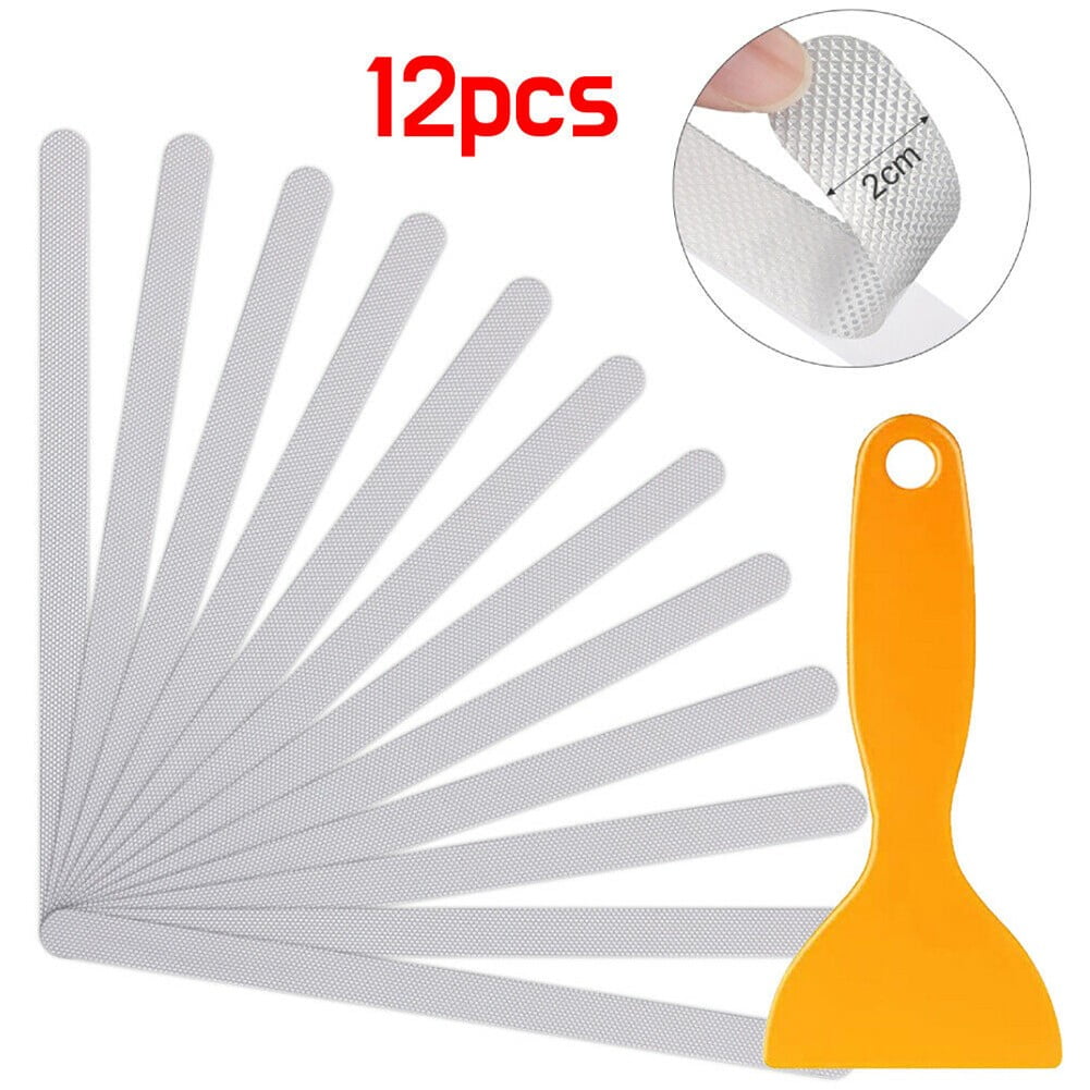 Mduoduo 12 Non Slip Bath Mat Grip Stickers Anti Slip Shower Strips Pad Floor Safety Tape