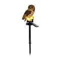 thumbnail image 3 of Lámpara Luz de pico de energía solar Impermeable Luz en forma de animal Césped para exteriores Decoración de patio trasero Iluminación, Marrón Vogacara HA004962-02B, 3 of 6
