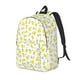 thumbnail image 1 of Disketp Yellow Lemon Leaves Mochila de Lona Estampada, Mochila Escolar de Viaje Ligera para Estudiantes y Portátil-Medium, 1 of 4