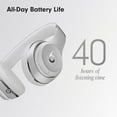 thumbnail image 5 of Premium Restored Beats Solo3 Wireless On-Ear Headphones - Silver (Latest Model)(Refurbished), 5 of 6