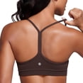 thumbnail image 1 of Sujetador deportivo CRZ YOGA Butterluxe para mujer, espalda en Y acolchado, espalda cruzada, 1 of 5