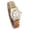 Silver||Gold, variant on Collections Etc Men's Glow-in-the-Dark Hands Easy-to-Read Stretch Band Watch