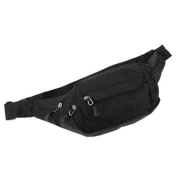 CATIEBYE Oxford Cloth Men's Business Chest Bag, Adjustable Single Shoulder Sling Bag in Black
