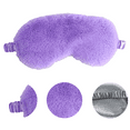 thumbnail image 3 of Plush Eye Mask Silk Furry Sleep Masks Comfortable Eye Cover Satin Night Eyeshade Cover for Women Men - Purple, 3 of 5