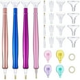thumbnail image 3 of Langgg Diamond Pen Diamond Paint Lightweight Alloy Diamond Precision Handling Blue, 3 of 6