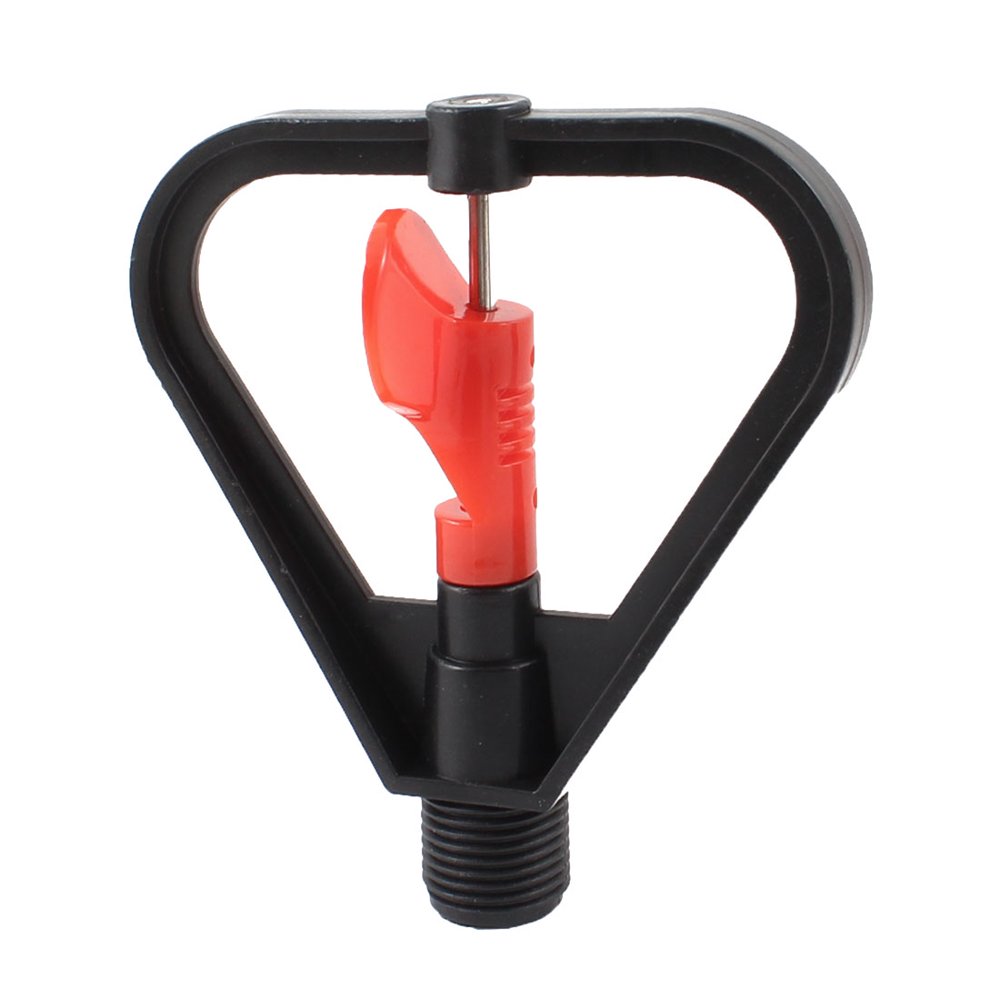 Unique Bargains Garden Lawn Irrigation Plastic Rotation Water Sprinkler